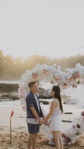 beach proposal ideas 